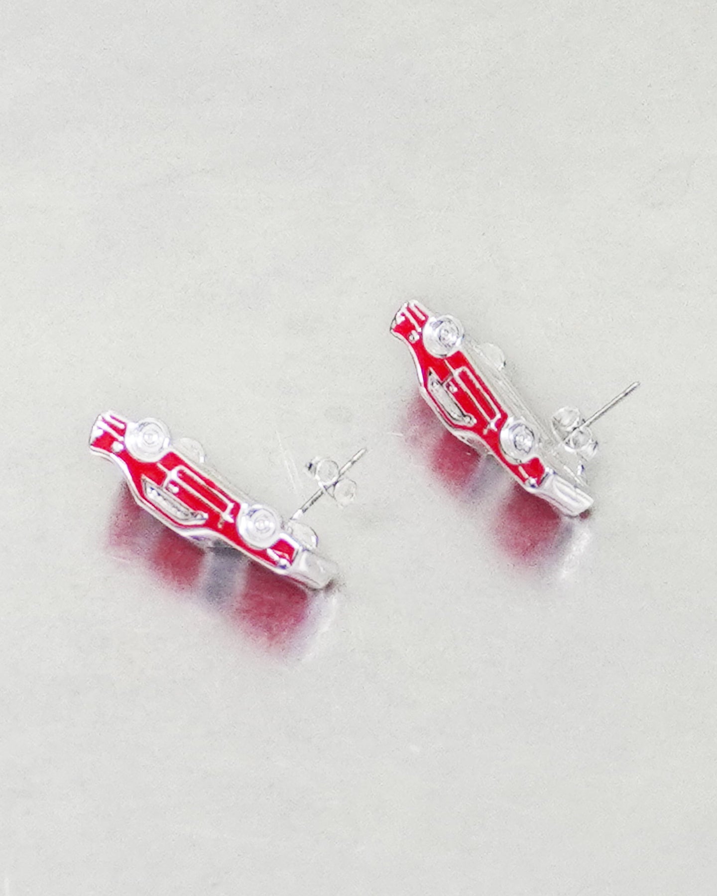 Red Traffic Jam Earrings